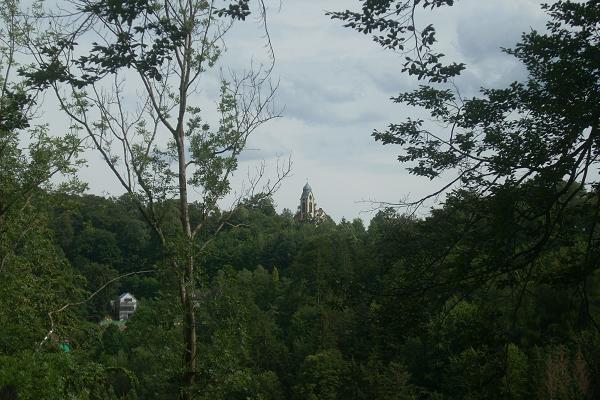 Kapli�ka - pohled z Kate�inek