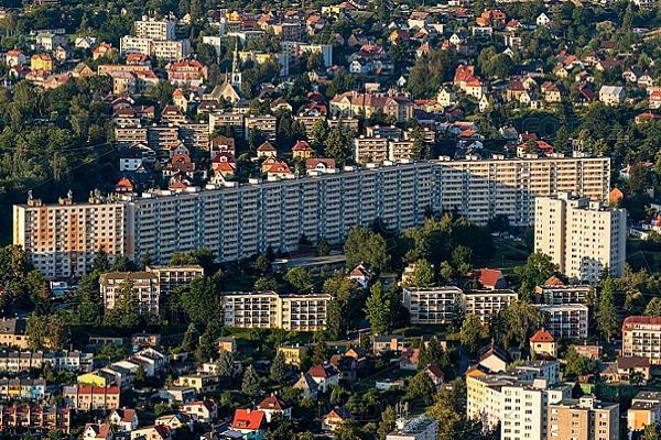 Hokejka (leteck pohled)