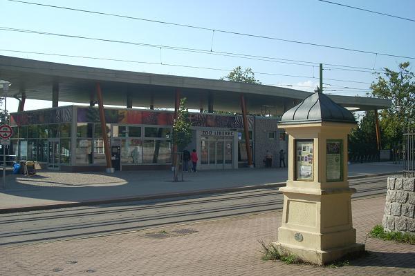 Lidov sady - vchod do ZOO