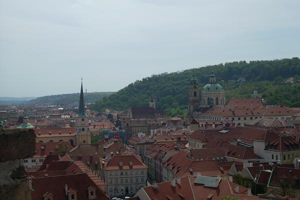 V�hled na Malou Stranu z Pra�sk�ho hradu