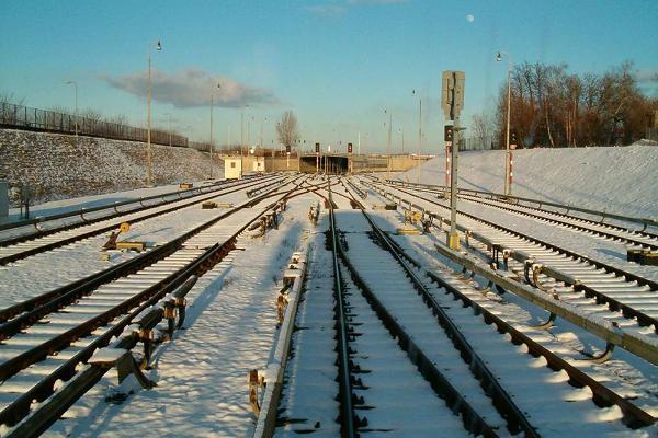 koleje do depa v zim�